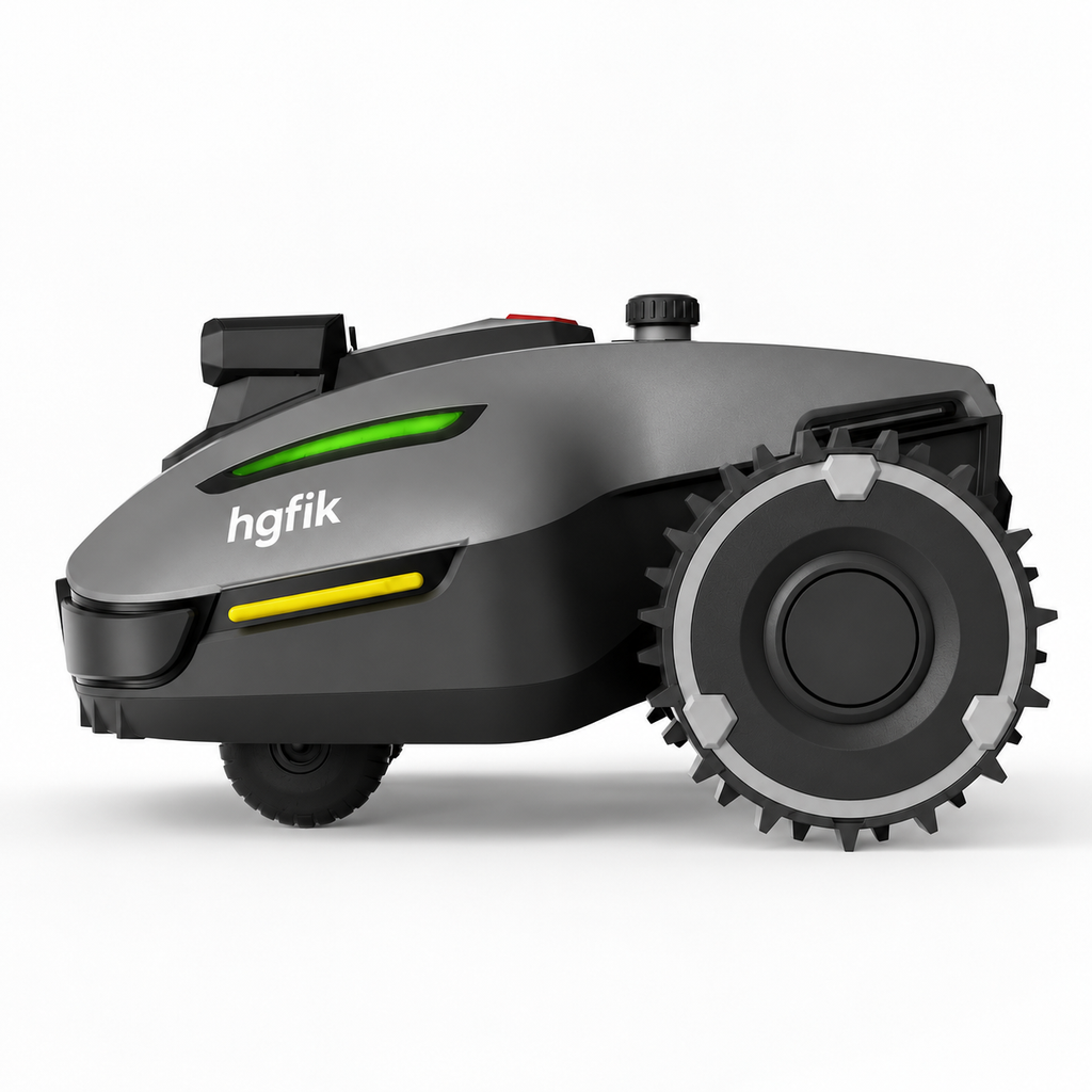Robot rasaerba wireless intelligente con navigazione AI e ricarica automatica