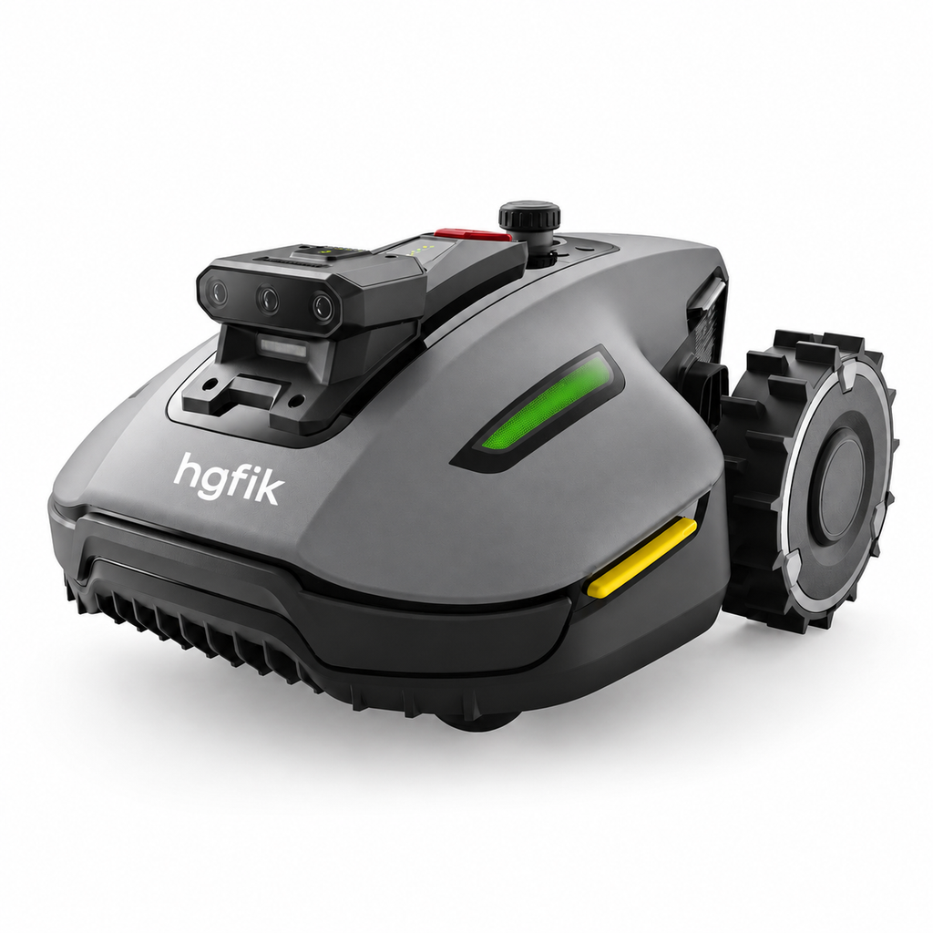 Robot rasaerba wireless intelligente con navigazione AI e ricarica automatica